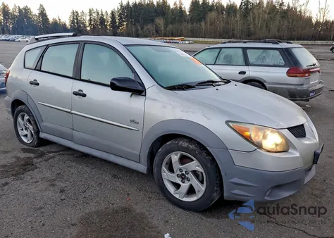 2004 Pontiac Vibe z USA, uszkodzony, nr VIN 5Y2SL62864Z418358